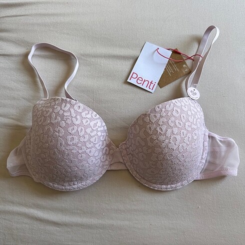 Penti Desteksiz Daylift Lace Sütyen Lila-Açık Pembe