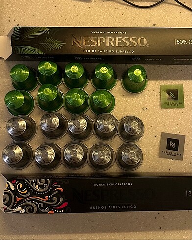 Nespresso World Exploration Kapsül Kahve - Rio & Buenos