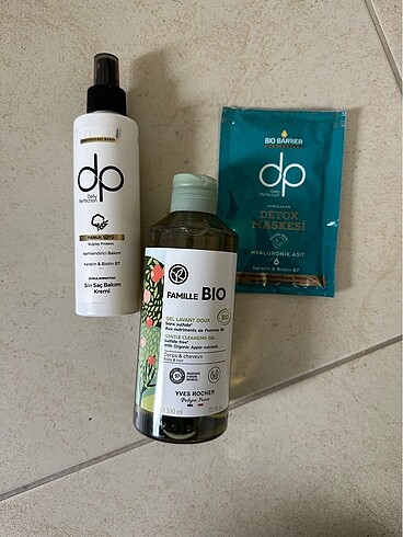 Yves Rocher Famille Bio Hassas Saç Vücut Temizleme Jeli & DP Sıv
