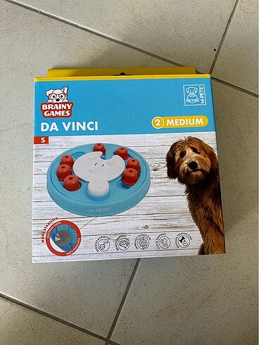 M-Pets Da Vinci Medium 2. Seviye Köpek Koklama Puzzle Oyun