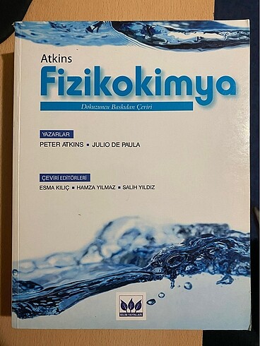 atkins fizikokimya