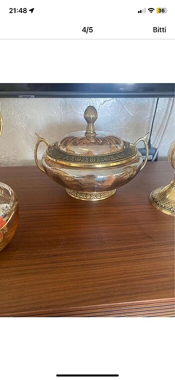 Beden altın Renk Salon takımı