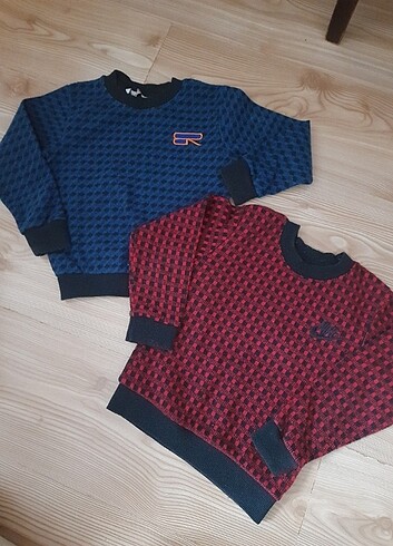 2-3 yaş Erkek Çocuk ikisi birlikte Sweatshirtler