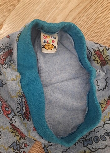 24-36 Ay Beden 3 Yaş Erkek Çocuk kışlık Pijama
