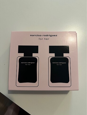 Narciso Rodriguez for her parfüm 2x 30 ml