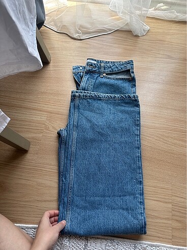 38 Beden mavi Renk 0 ama etiketsiz mango jean
