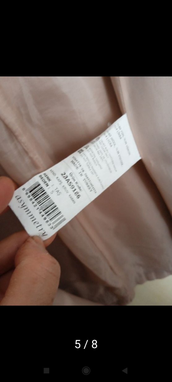 Bej Kapüşonlu Kadın Kaban - Görsel 4