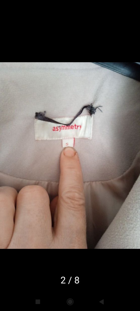 Bej Kapüşonlu Kadın Kaban - Görsel 2