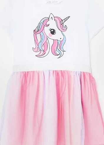 H&M Unicorn elbise 