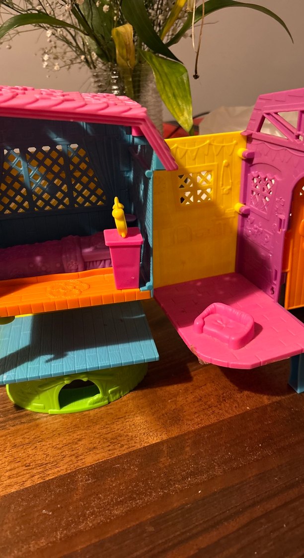 Polly pocket küçük ev - Görsel 3