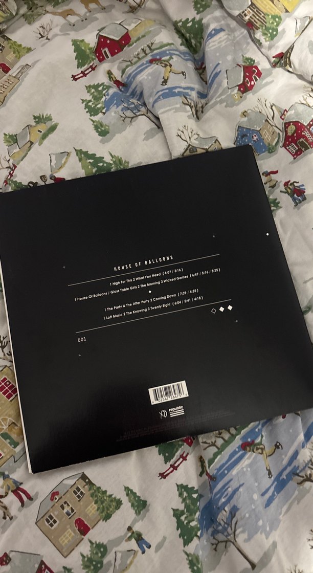 The Weeknd - House of Balloons plak - Görsel 2