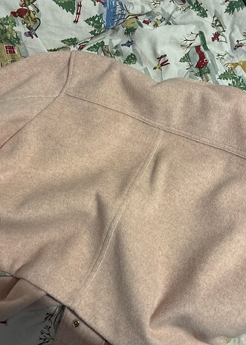 Toz pembe zara ceket - Görsel 4