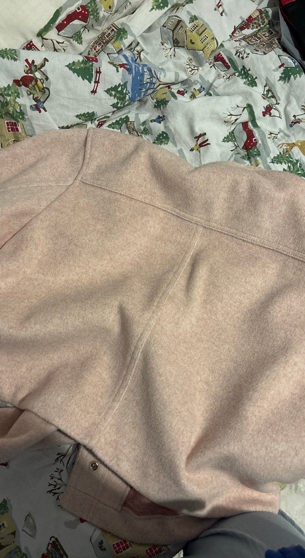 Toz pembe zara ceket - Görsel 4