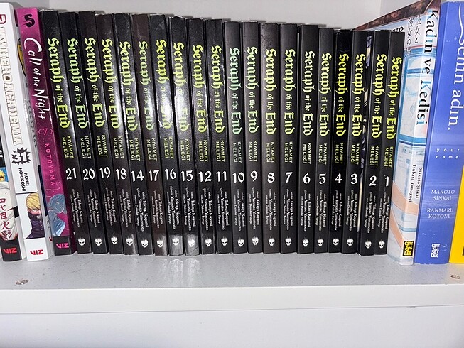 Seraph of the end 1-21 (13 hariç)