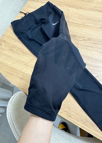 Kadın Siyah Nike Spor Tayt - Görsel 3