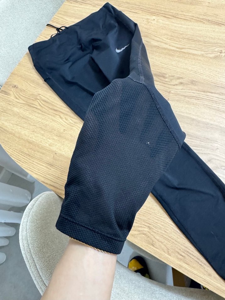 Kadın Siyah Nike Spor Tayt - Görsel 3