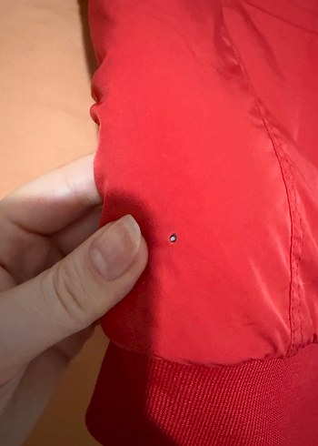 Kırmızı Fermuarlı Erkek Çocuk mont - Görsel 8