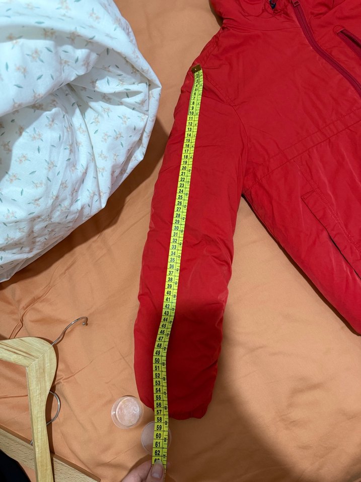 Kırmızı Fermuarlı Erkek Çocuk mont - Görsel 5