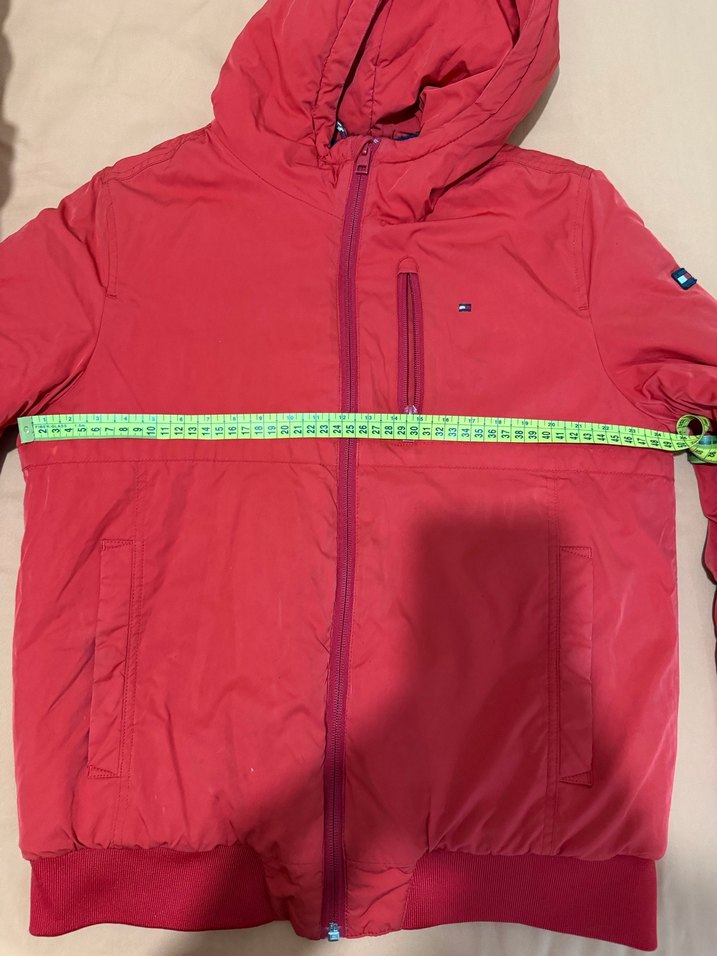 Kırmızı Fermuarlı Erkek Çocuk mont - Görsel 3