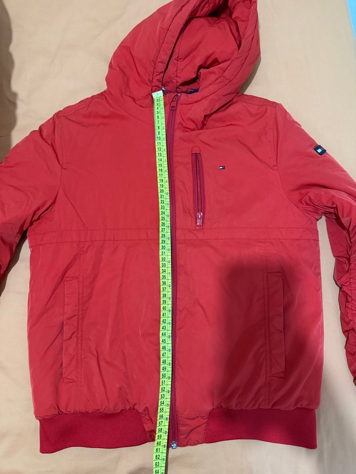 Kırmızı Fermuarlı Erkek Çocuk mont - Görsel 4