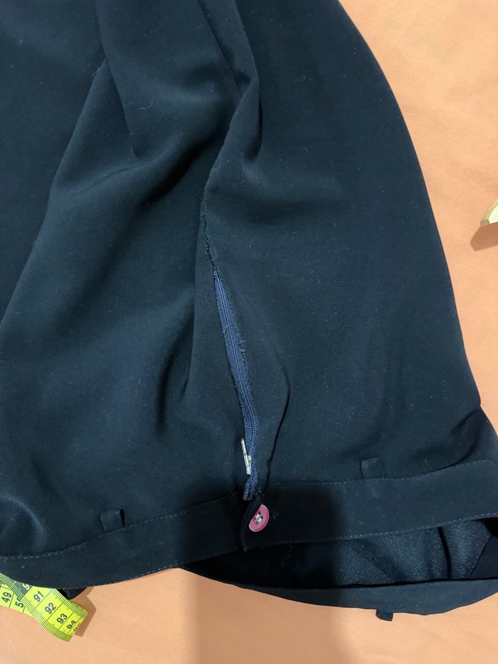 Kadın Siyah Uzun Salaş Saten Etek - Görsel 5