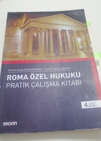 Roma Özel Hukuku Pratik Çalışma Kitabı 4. Baskı
