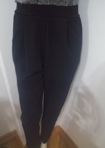 Gri V Yakalı Piliseli Kadın Tulum - Görsel 5