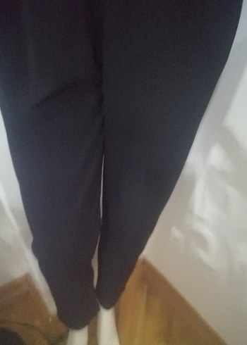 Gri V Yakalı Piliseli Kadın Tulum - Görsel 6