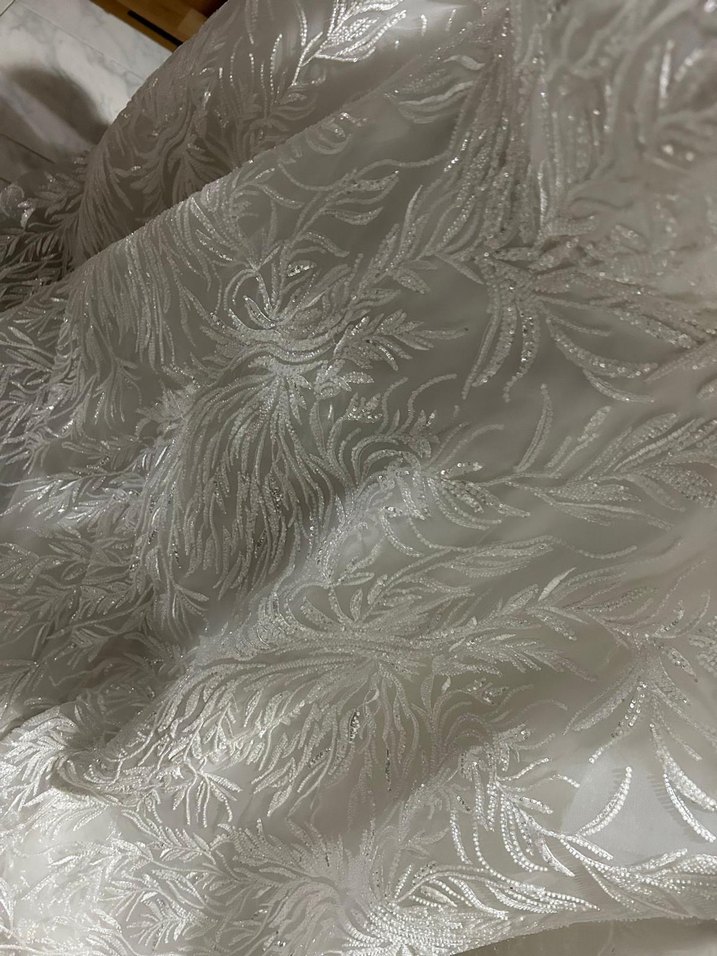 Uzun Kolluk Gelinlik (Hiç Kullanılmadı) - Görsel 5