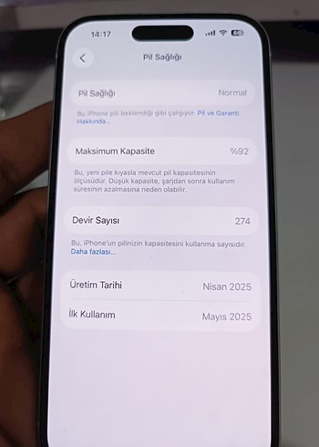 İphone 15 128 GB TR Kusursuz - Görsel 7