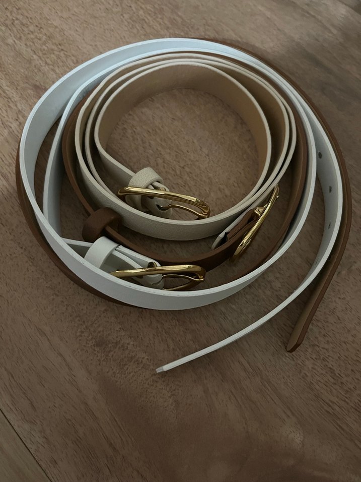 3 ADET KADIN KEMER - Görsel 3