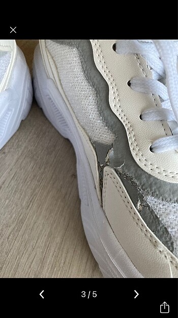 38 Beden Lumberjack beyaz spor ayakkabı sneaker