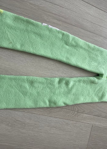 Kız Çocuk Yeşil Triko Tayt - Görsel 4