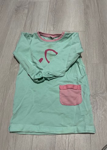 Kız Çocuk Uzun Kollu Pamuklu Tişört 2-3 yaş - Görsel 3