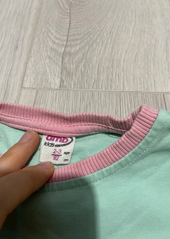 Kız Çocuk Uzun Kollu Pamuklu Tişört 2-3 yaş - Görsel 2