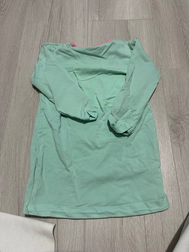 Kız Çocuk Uzun Kollu Pamuklu Tişört 2-3 yaş - Görsel 4