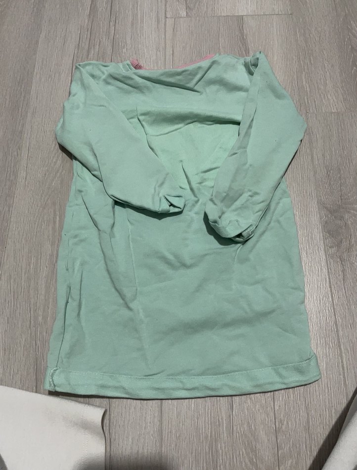 Kız Çocuk Uzun Kollu Pamuklu Tişört 2-3 yaş - Görsel 5