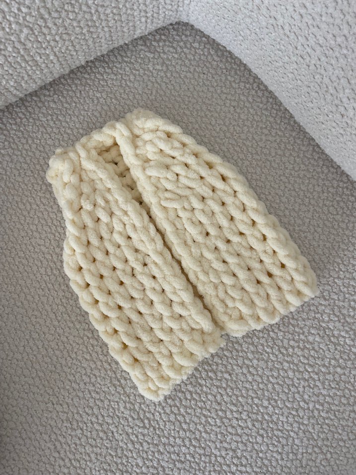 Örgü Çocuk Yelek & Bere  Seti - Görsel 2