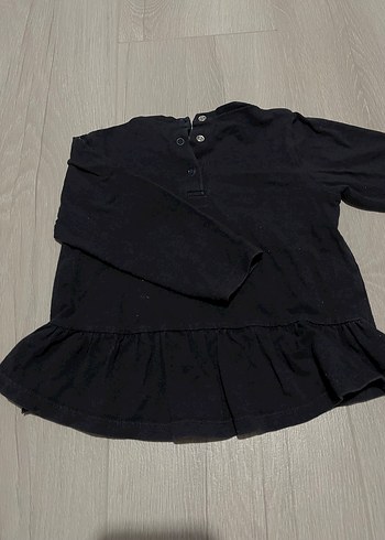 Kız Çocuk Siyah Uzun Kollu Tişört 2-3 yaş - Görsel 7