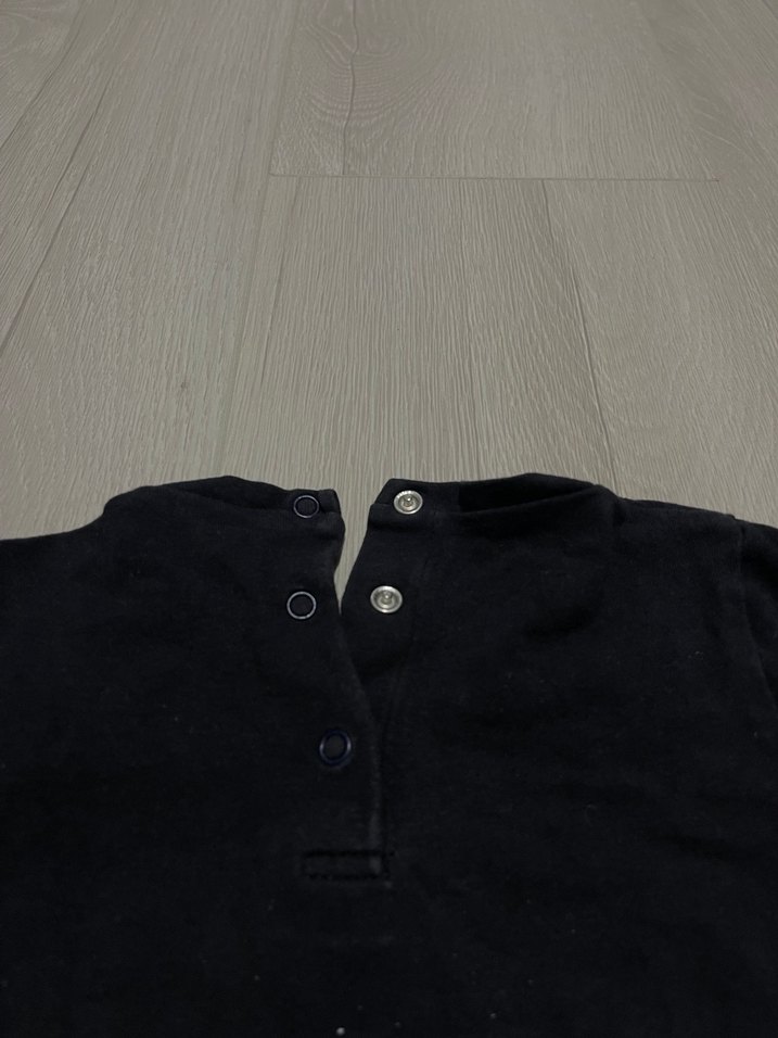 Kız Çocuk Siyah Uzun Kollu Tişört 2-3 yaş - Görsel 4