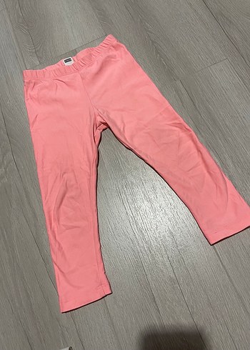 Pembe Kız Çocuk Tayt 1-2 yaş - Görsel 2