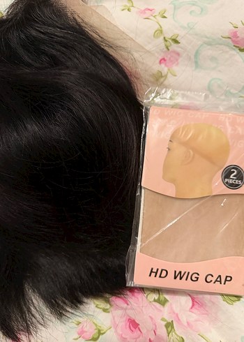 Siyah kısa Parlak Kadın Gerçek Saçı - Görsel 7