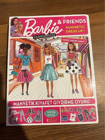 Barbie manyetik giydirme oyunu