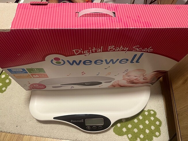 Weewell müzikli bebek tartısı