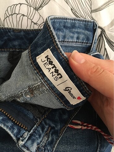 Koton Koton paça detaylı pantolon 25 beden