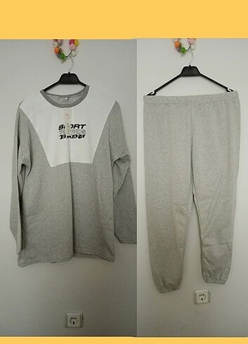 Tunik pantolon gri