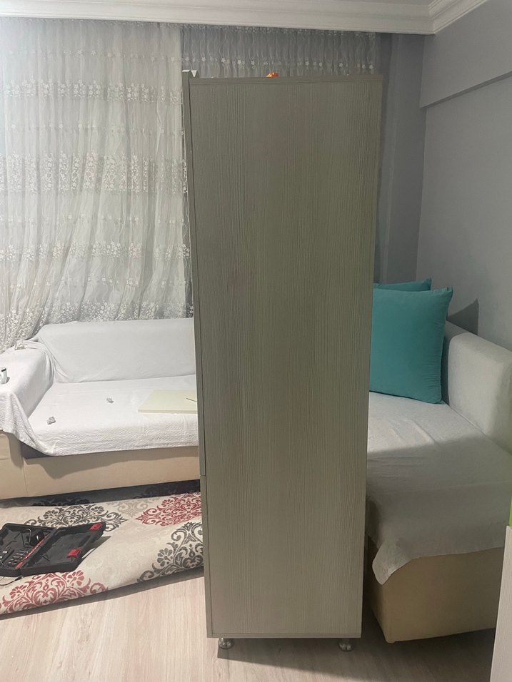 Yeşil Çocuk Dolabı Mickey Mouse Figürlü çocuk odası takımı - Görsel 2