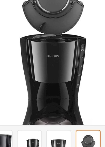 Philips Siyah Kahve Makinesi - Görsel 3