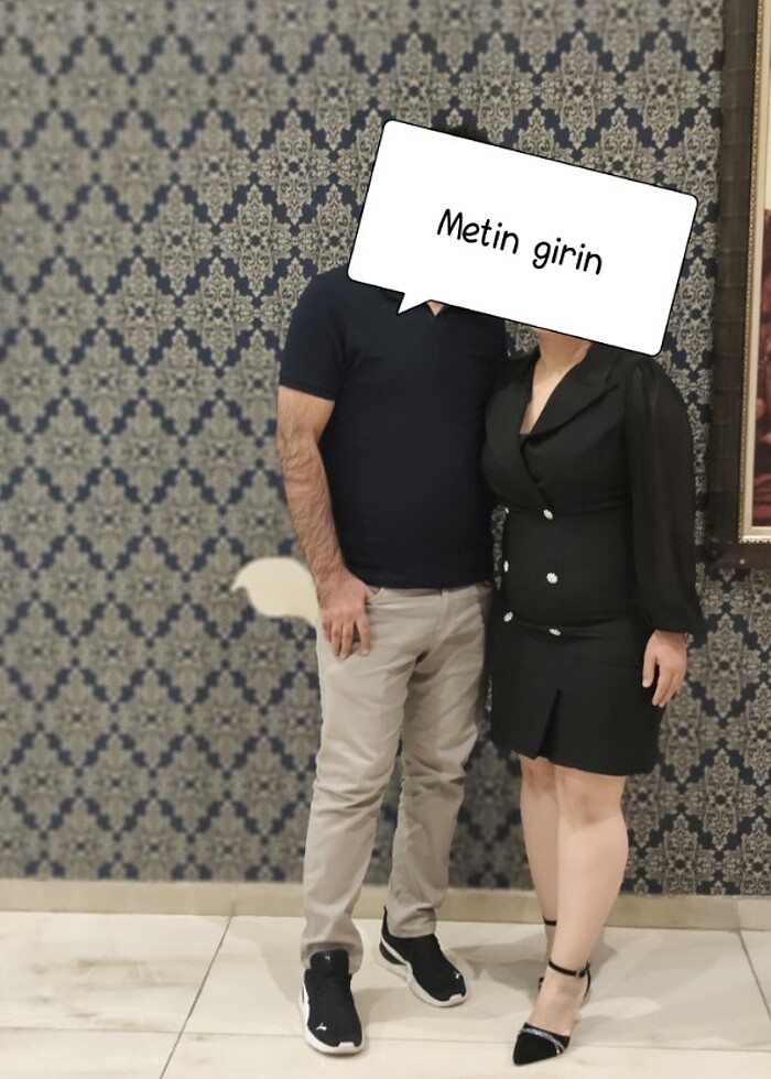 Siyah elbise - Görsel 2