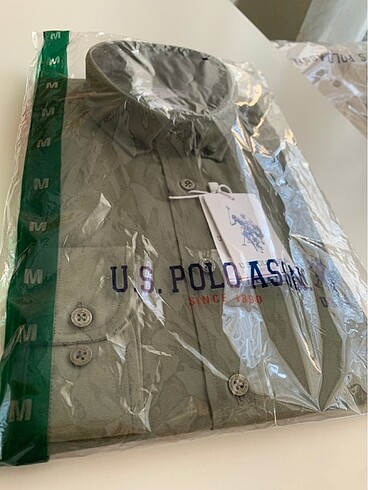 m Beden haki Renk Polo erkek gömlek